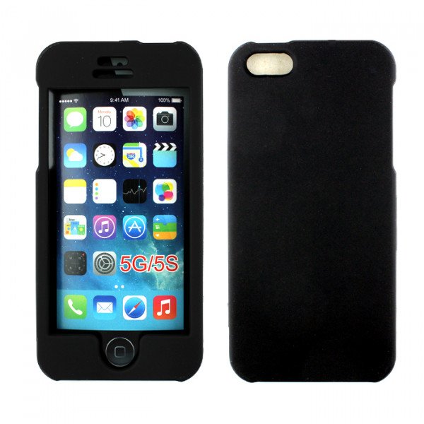 Wholesale iPhone 5S 5 Hard Protector Case (Black)
